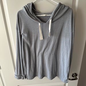 Grey Caslon Sweatshirt w/hood